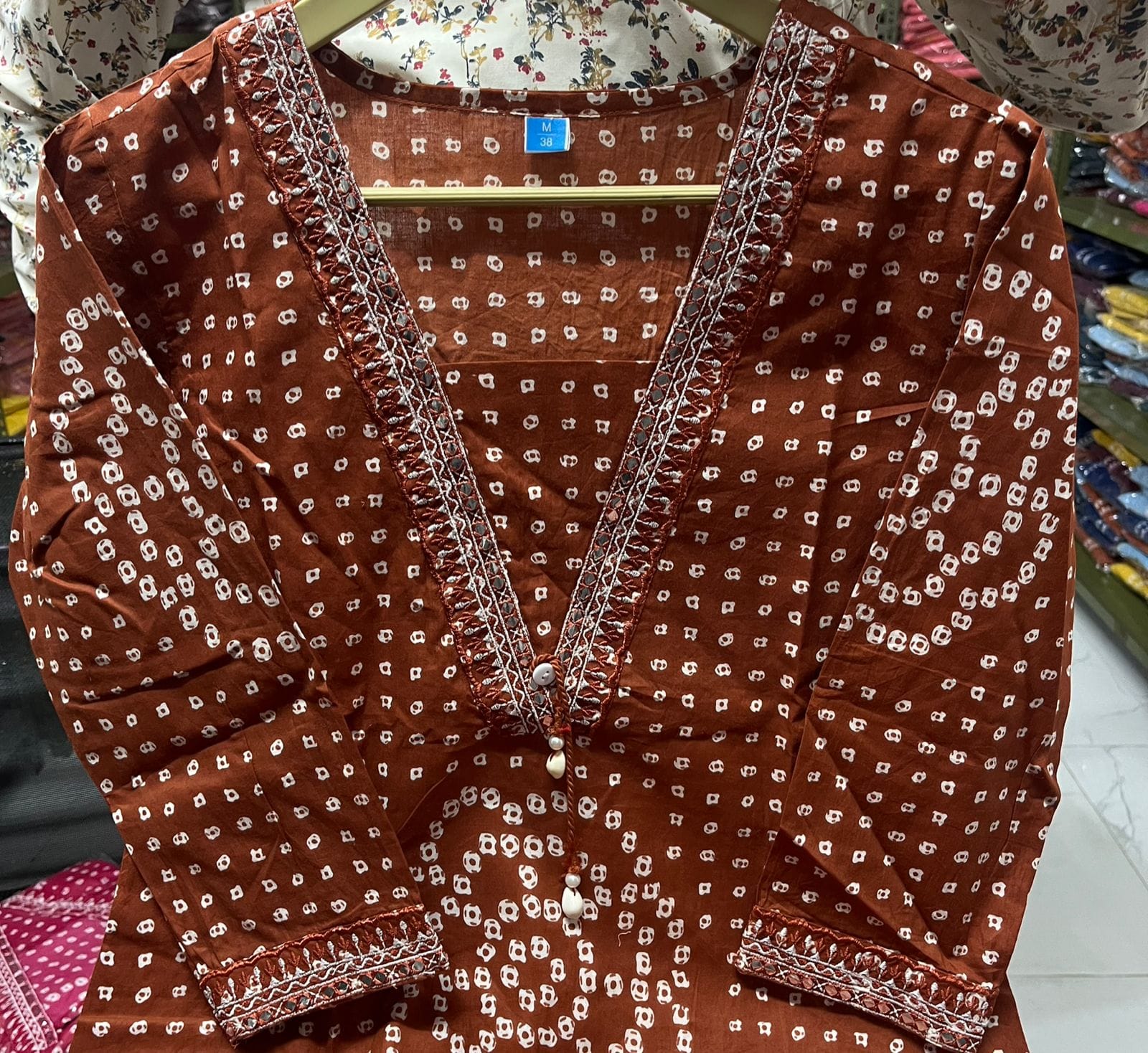 Elegant Cotton Suit Set
